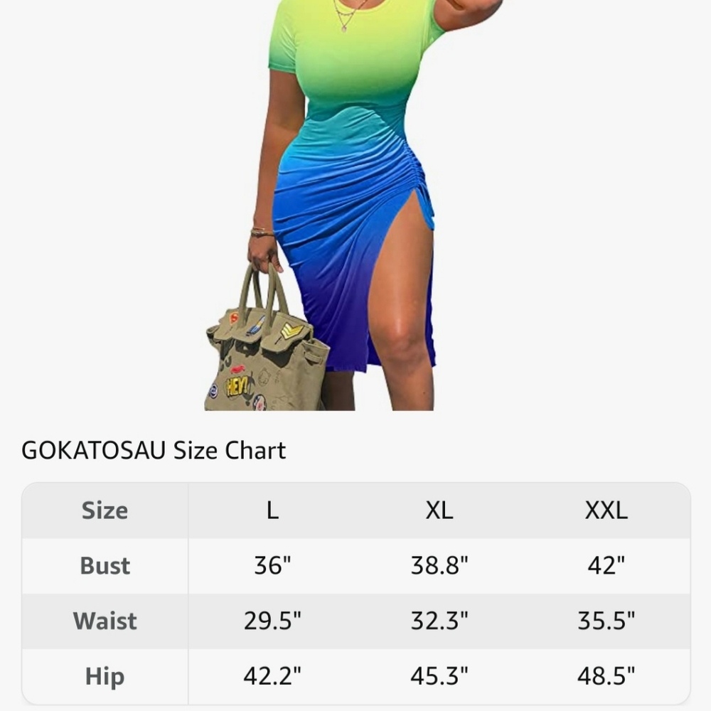 Multi Color Dress - Picture 3 of 3